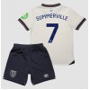 Baby Fußballbekleidung West Ham United Crysencio Summerville #7 Auswärtstrikot 2025-26 Kurzarm (+ kurze hosen)